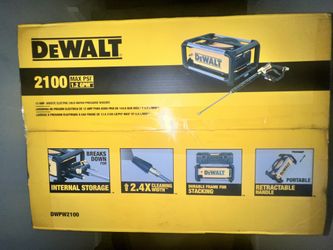 Dewalt 2100 Psi Pressure Washer Brand New Still In box 