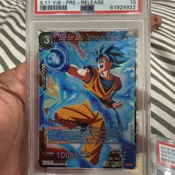 PSA 10 Dragon ball TCG