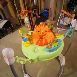 Baby Einstein Neptune's Ocean Discovery Activity Jumper, Ages 6 months +, Max weight 25 lbs., Unisex Amazon's Choice