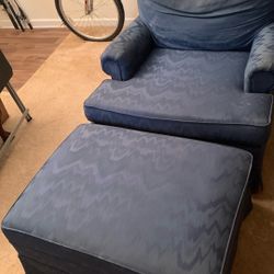 Chair And Foot Stool