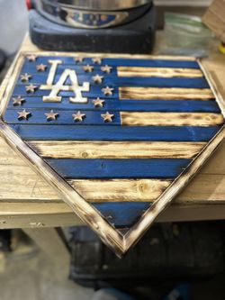 Wood Flags/ Ring Holders 