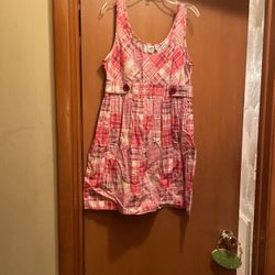 SO Dress Pink/Multi Large 