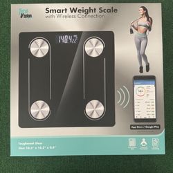Smart Weight Scale Measure BMI & Visceral Fat Level Smart Tracking 