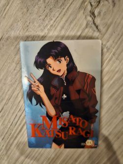 Neon Genesis Evangelion Wafer Card Misato Katsuragi