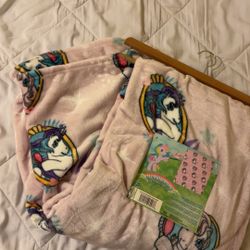 My Little Pony Plush Fleece Blanket – Pink | New w/ Tags  