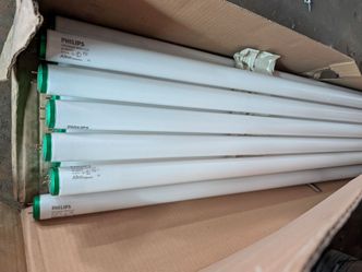4 ft tubes of fluorescent tube lighting- 18 pcs