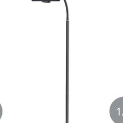 LanPavilion IPad Stand, Adjustable IPad Floor Stand Metal Tablet Stand With Flexible Gooseneck, Compatible With IPad, Kindle, And Cell Phones (4.7''-1