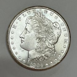 1883-CC Carson City Morgan Silver Dollar Choice Brilliant Uncirculated
