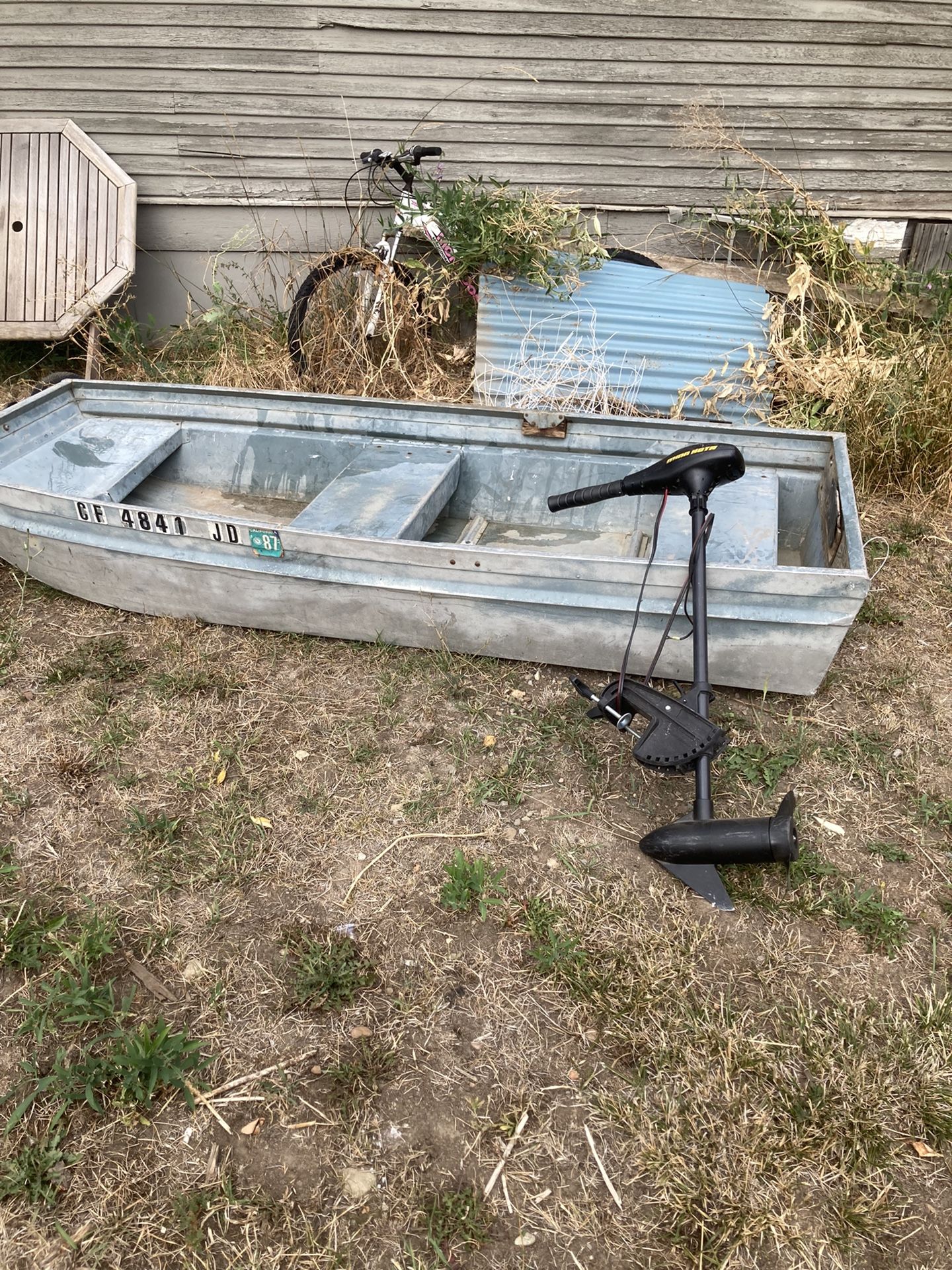 7ft Aluminium Boat