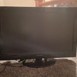 Black Hisense TV