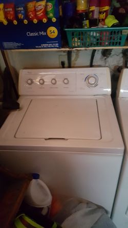 Whirlpool washer and dryer