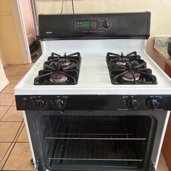 Fridge and stove
