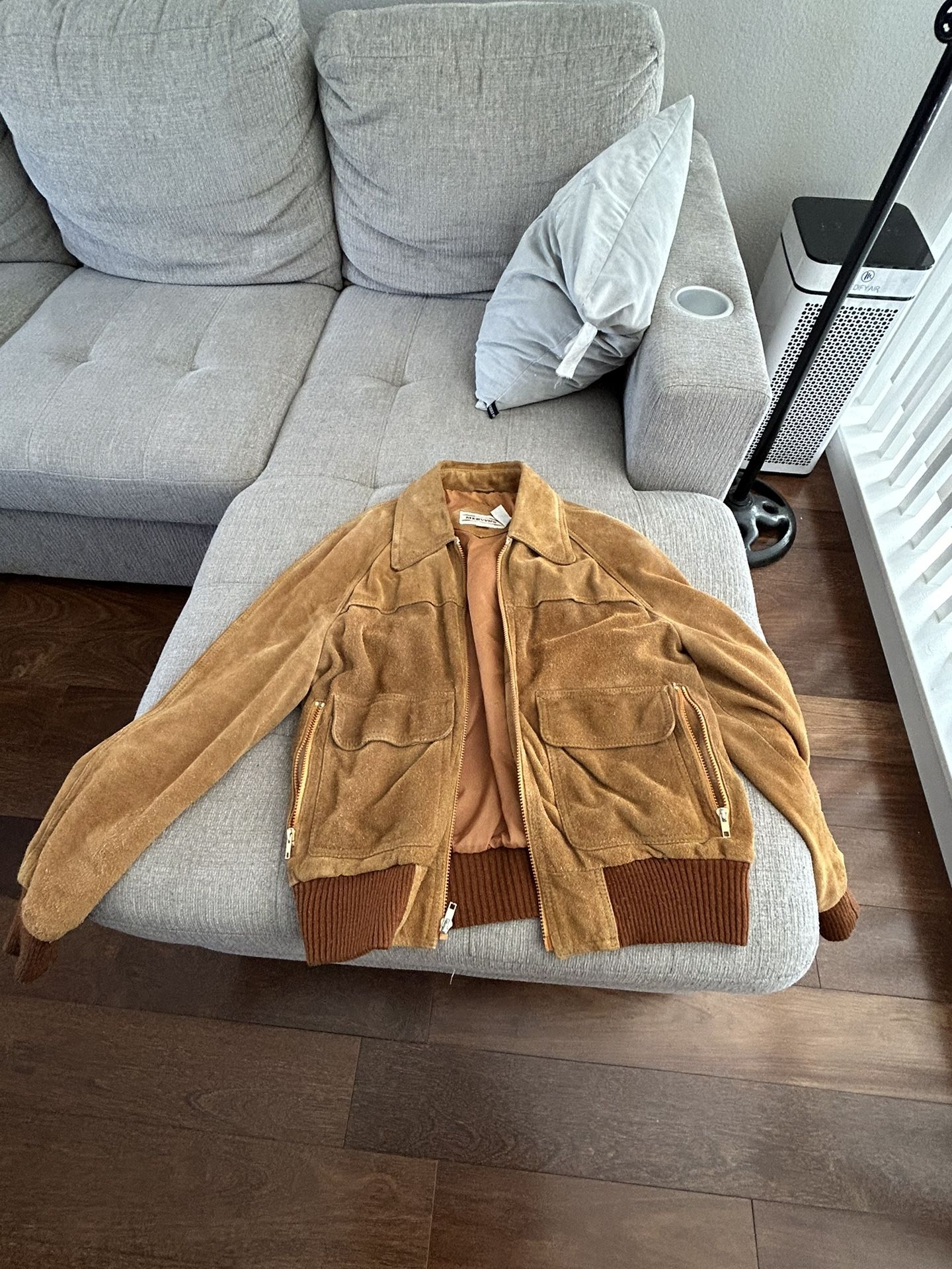 Suede Leather Jacket
