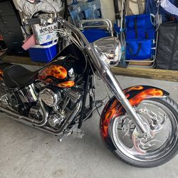 Custom Harley Davidson Motorcycle