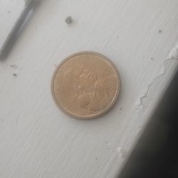 2,000p Gold Dollar Error Coin