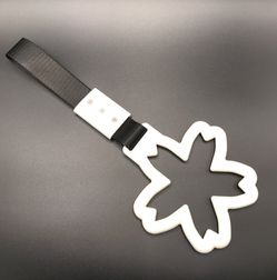🌸 JDM Handle Tsurikawa | White Cherry Blossom 