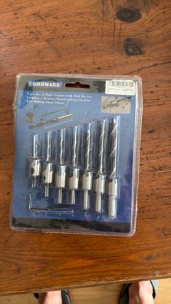 Comoware 7-Piece Countersink Drill Bit Set