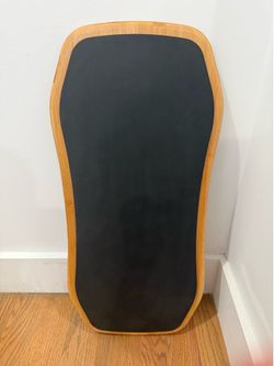 Bamboo Motion X Balance Board w/ Comfort Mat – Like New