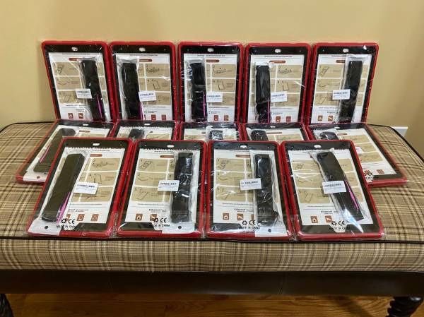 14 Brand New Apple iPad Case w/Straps & Stand 9th, 8th, 7th Generation