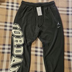 New Mens Size L Jordan Sweat Pants 