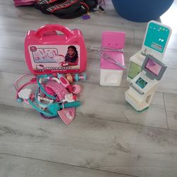 Kids Toy Doctor Set ,medical Assistant Set For Girls Pretend Play