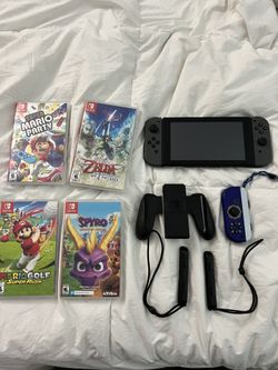 Nintendo Switch With Games
