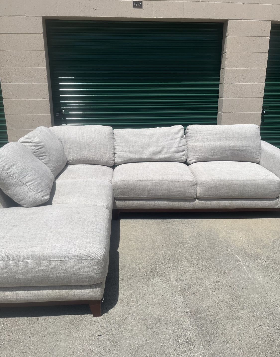 Living Spaces Sectional Couch *Delivery Available*