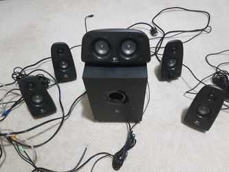 Logitech z506 computer speakers