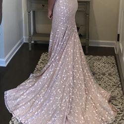 **Gorgeous Jovani Blush Prom Dress**