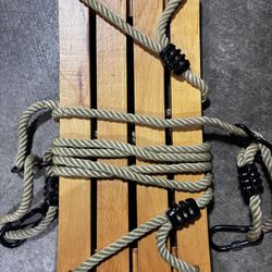 Wooden Swing For Family Fun