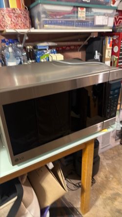 NeoChef 24 in. Width 2.0 cu.ft. Stainless Steel 1200-Watt Countertop Microwave