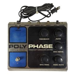 Vintage 1970s Electro Harmonix Polyphase Phase Guitar Effect Foot Pedal
