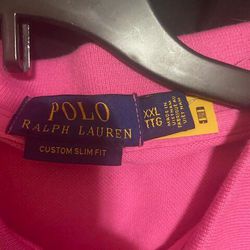 2x Pink Polo Shirt 
