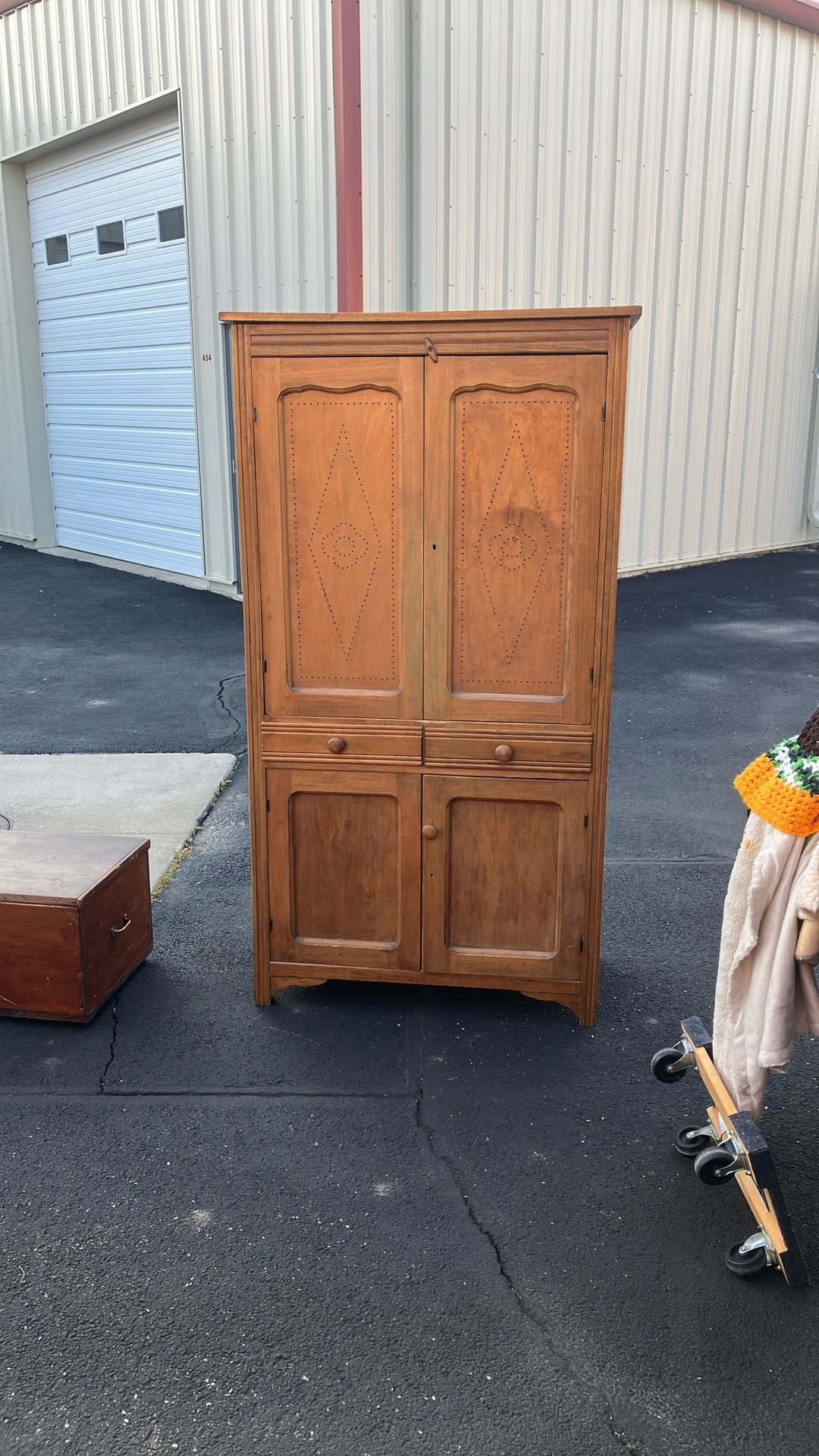 Antique Pie Cabinet