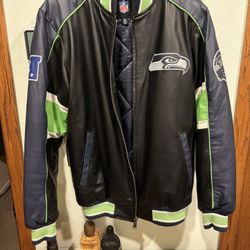 Seahawks Leather Jacket 