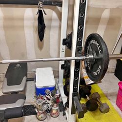 Smith Machine Only ( No Weights)
