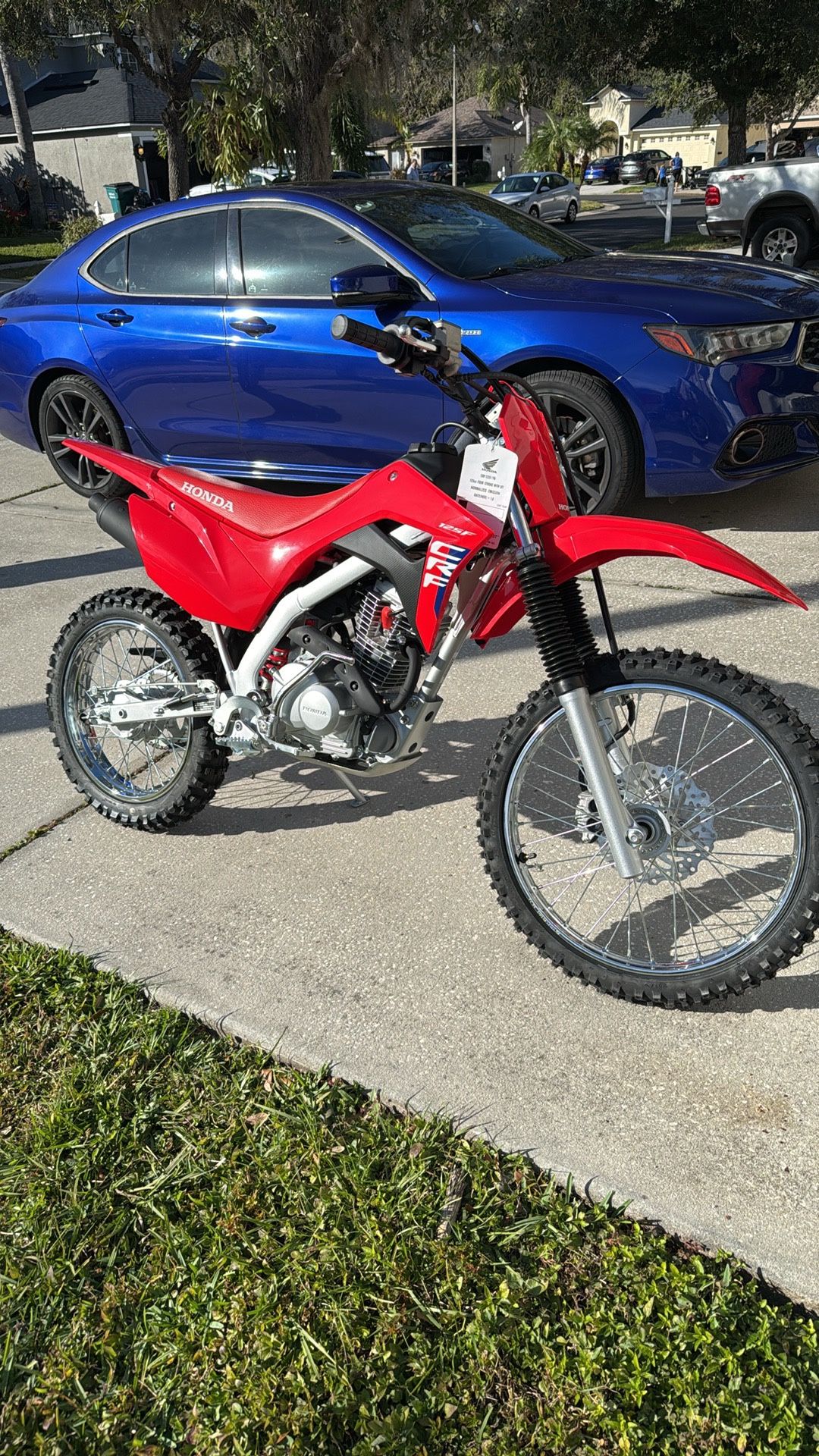 2025 Honda CRF 125F Big wheel