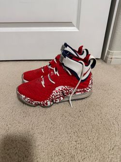 LeBron james 17 graffiti red