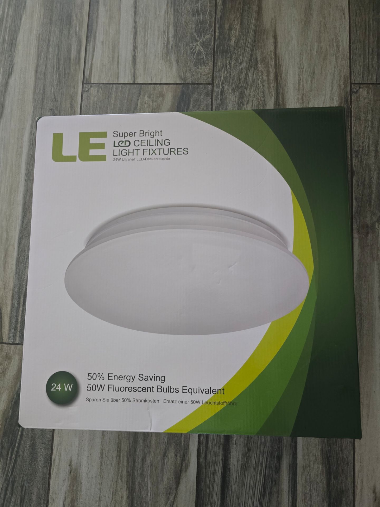 Lighting EVER 1500012-NW-US 24W 16-Inch 4000K LED Bulb Equivalent, 2000lm, Neutr