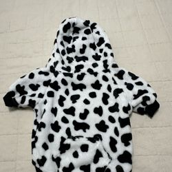 Dog Dalmatian Jacket Large Size 