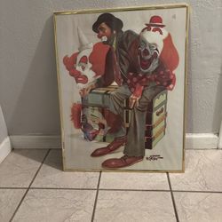 Clown Wall Frame