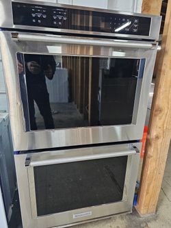 KitchenAid Double Oven Stainless Steel 