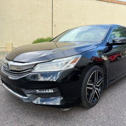 2017 HONDA.ACCORD,.TOURING.EDITION, LOW.MILES, COLD.AC, RUNS.GREAT, FINANCE AVAILABLE 🚘