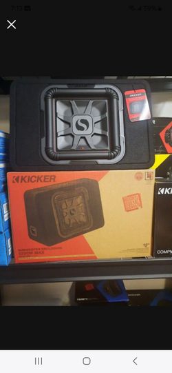 New!! Kicker L7T 12" Subwoofer With Truck Box