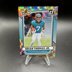 2024 Panini Donruss - The Rookies Brian Thomas Jr. #TR-8 (RC) Jacksonville