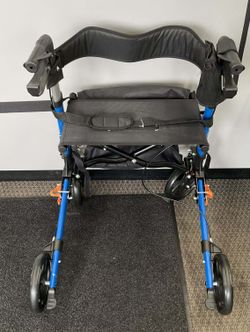 Walker for Seniors Folding Walker - Blue