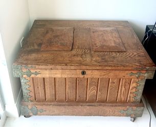Antique Carpenter’s Wooden Tool Chest