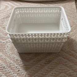 Set of 3 Small Plastic Organizers