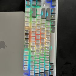 TECWARE Phantom+ Elite 87 Key RGB Mechanical Gaming Keyboard, LED Backlit, Universal Hot-Swap, Wired and Wireless