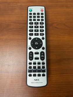 Genuine NEC RU-M124 Remote Control for MultiSync Monitor TV OEM